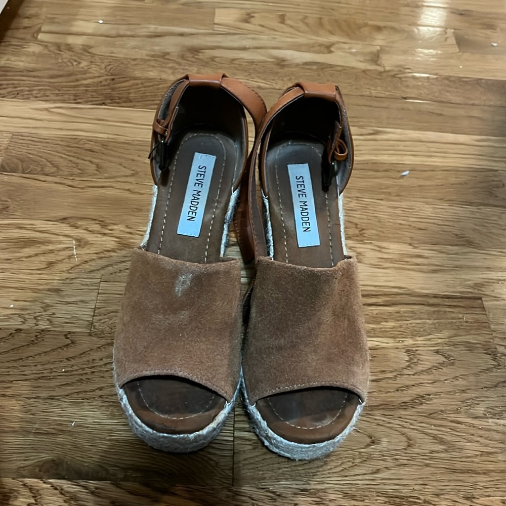 Steve Madden Brown Espadrilles